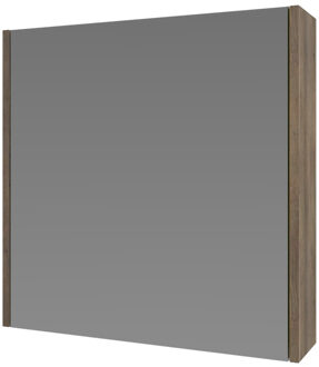 Ink Spiegelkast Proline Comfort Met Houten Deur 60x14x60 cm Scotch Oak