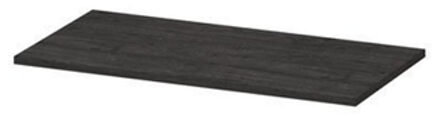 Ink Topdeck 40 afdekplaat voor onderkast hout decor 80x1,6x40cm, houtskool eiken