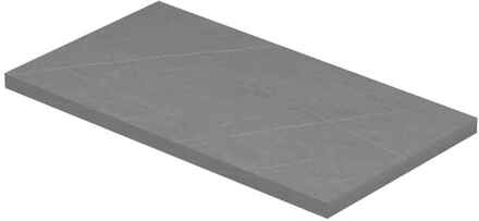 Ink Topplaat Fontein INK Topdeck XS 40x22x1.2 cm Armani Grey Mat Grijs