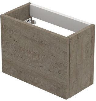 Ink Versus Fontein Onderkast Universeel Links- of Rechts draaiend 36x18x27cm Greige Eiken