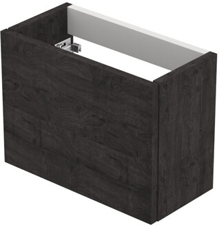 Ink Versus Fontein Onderkast Universeel Links- of Rechts draaiend 36x18x27cm Houtskool Houtskool eiken