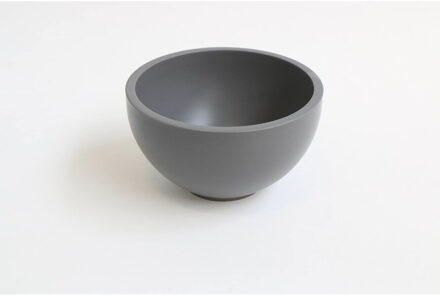 Ink Waskom INK Jazz XS Opbouw Quartz Zonder Kraangat Grijs 20x11 cm Quartz grijs