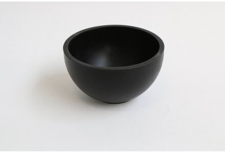 Ink Waskom INK Jazz XS Opbouw Quartz Zonder Kraangat Zwart 20x11 cm Quartz zwart