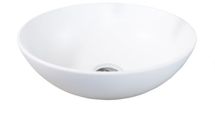 Ink Waskom INK Otello Large Rond 40x12 cm Porselein Mat Wit