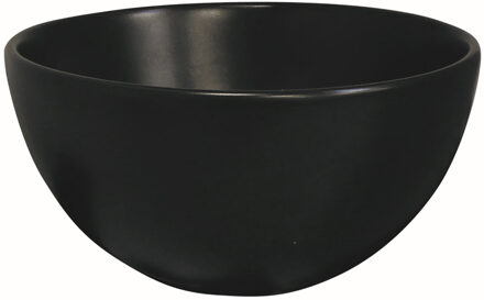 Ink Waskom INK Otello XS Rond 24x12 cm Porselein Mat Zwart