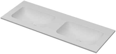 Ink Wastafel INK Aspekt 1200x450x15 mm Mat wit 0207260