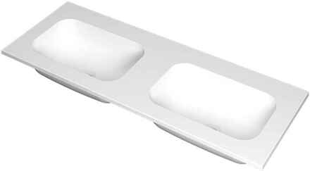 Ink Wastafel INK Faktor 1200x450x15 mm Mat wit 3407265