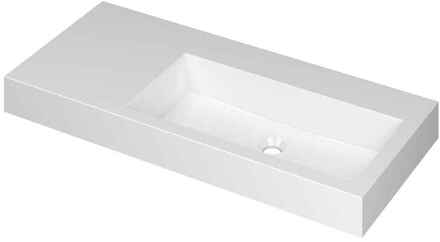 Ink Wastafel INK Momento 1000x450x90 mm Glans wit 3421038