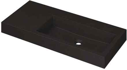 Ink Wastafel INK Momento 1000x450x90 mm Quartz zwart 3421238