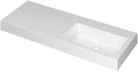 Ink Wastafel INK Momento 1200x450x90 mm Glans wit 3421049