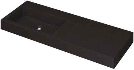 Ink Wastafel INK Momento 1200x450x90 mm Quartz zwart 3421245