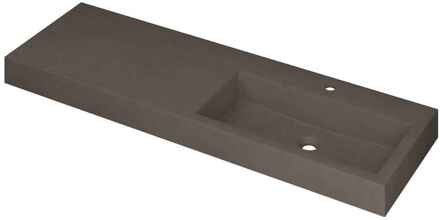 Ink Wastafel INK Momento 1400x450x90 mm Quartz beton 3421459