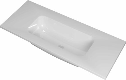 Ink Wastafel INK Reflekt 1000x400x15 mm Glans wit 3407630