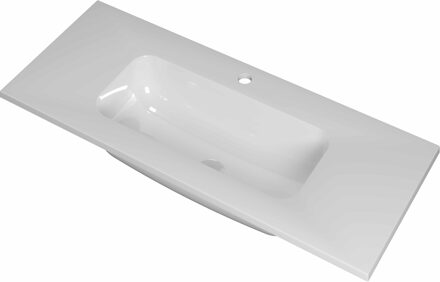 Ink Wastafel INK Reflekt 1000x400x15 mm Glans wit 3407631