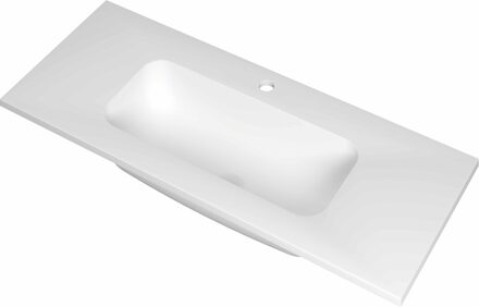 Ink Wastafel INK Reflekt 1000x400x15 mm Mat wit 3407731