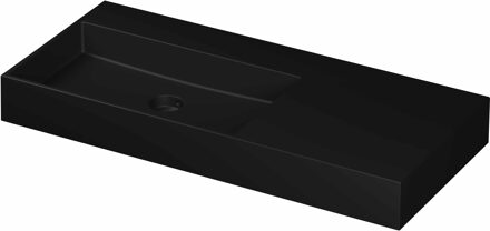 Ink Wastafel INK United 1000x450x110 mm Mat zwart 0206404