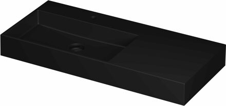 Ink Wastafel INK United 1000x450x110 mm Mat zwart 0206414