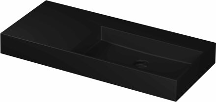 Ink Wastafel INK United 1000x450x110 mm Mat zwart 0206424