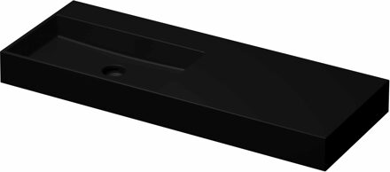 Ink Wastafel INK United 1200x450x110 mm Mat zwart 0206444