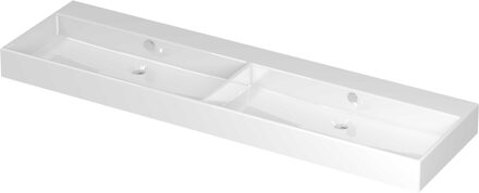 Ink Wastafel INK Unlimited 1600x450x110 mm Glans wit 0202211