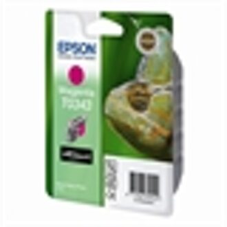 Inkcartridge Epson T0343 rood