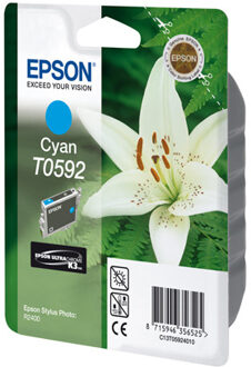 Inkcartridge Epson T0592 blauw