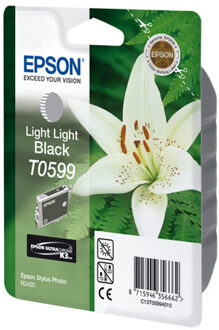 Inkcartridge Epson T0599 licht lichtzwart