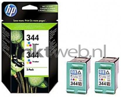 Inkcartridge HP C9505EE 344 kleur 2x