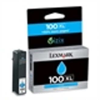 Inkcartridge Lexmark 14N1069 100XL prebate blauw HC
