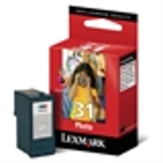 Inkcartridge Lexmark 18C0031E 31 foto kleur