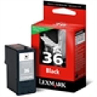 Inkcartridge Lexmark 18C2130E 36 prebate zwart