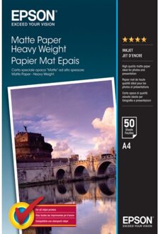 Inkjetpapier Epson S041256 A4 mat 167gr 50vel