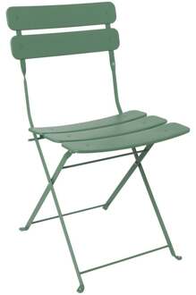 Inklapbare bistrostoel Kos - groen - 84x48x42 cm