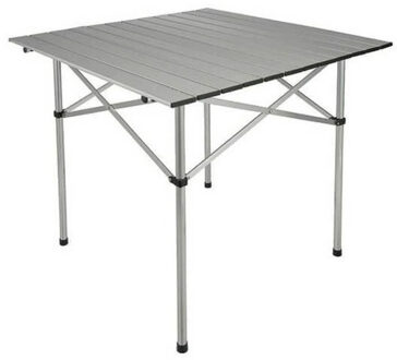 Inklapbare tafel voor op de camping / in de tuin 70 cm - Campingtafels Grijs