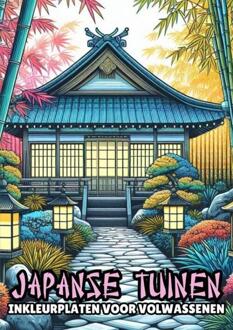 Inkleurplaten voor Volwassenen - Japanse Tuinen -  Kleurboek Shop (ISBN: 9789403753348)