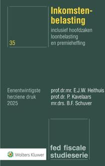 Inkomstenbelasting -  E.J.W. Heithuis (ISBN: 9789013179279)