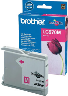 inktcartridge, 300 pagina's, OEM LC-970M, magenta 5 stuks