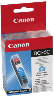 Inktcartridge Canon BCI-6 blauw