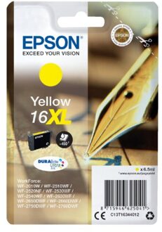 Inktcartridge Epson 16XL T1634 geel HC