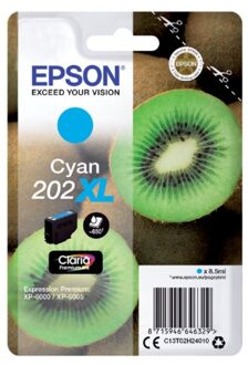 Inktcartridge Epson 202XL T02H24 blauw HC