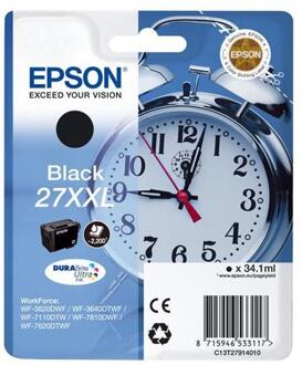 Inktcartridge Epson 27XXL T2791 zwart EHC