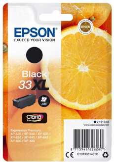 Inktcartridge Epson 33XL T3351 zwart HC