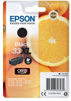 Inktcartridge Epson 33XL T3351 zwart HC