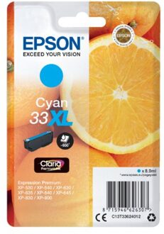 Inktcartridge Epson 33XL T3362 blauw HC