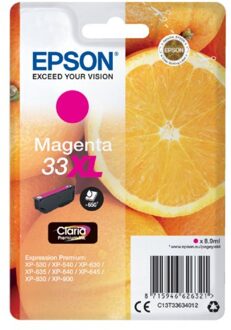 Inktcartridge Epson 33XL T3363 rood HC