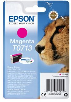 Inktcartridge Epson T0713 rood