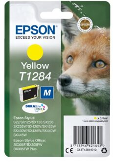 Inktcartridge Epson T1284 geel