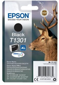 Inktcartridge Epson T1301 zwart HC