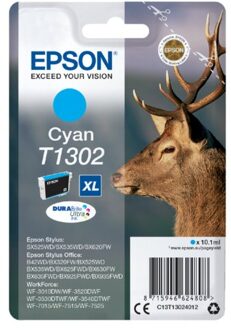 Inktcartridge Epson T1302 blauw HC