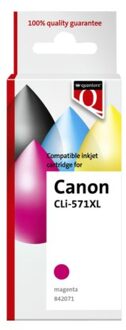 Inktcartridge quantore alternatief tbv canon Cli-571xl rood